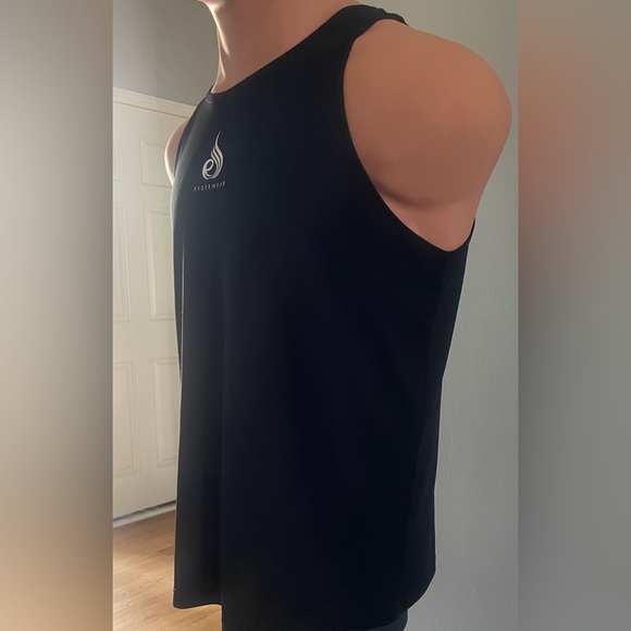 Ryderwear Men’s Tank Top, Black, 2XL, Comfortable Fabric, LIKE-NEW - Picture 7 of 10